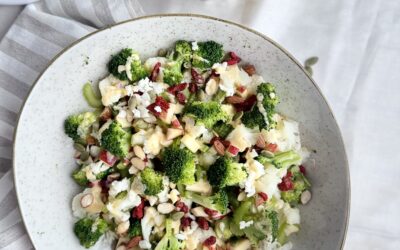 Broccoli Cauliflower Salad